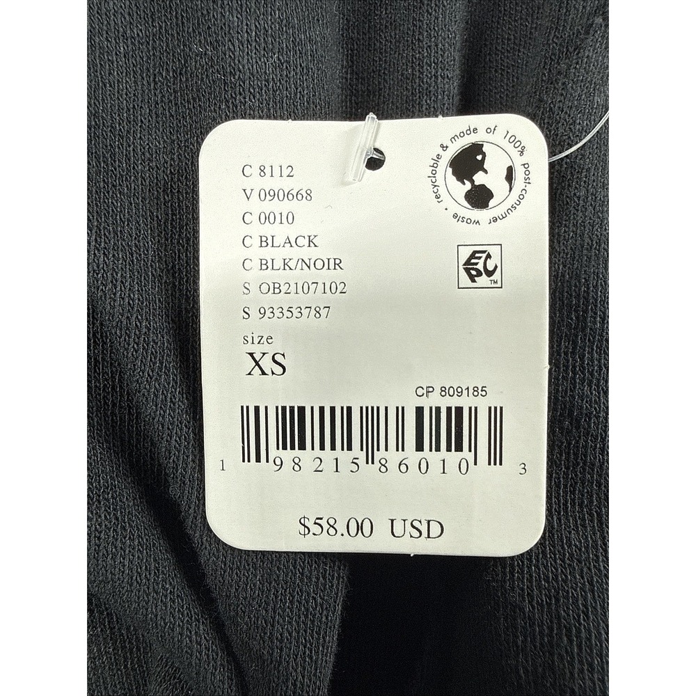We The‎ Free Women's Iris Layering Off the Shoulder Long Sleeve Top Black XS NWT - Picture 8 of 11